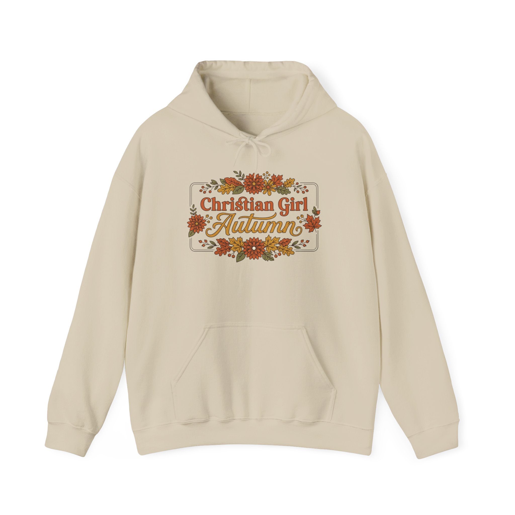 Faith & Family Heavyweight Hoodie — Cozy Christian Sweatshirt