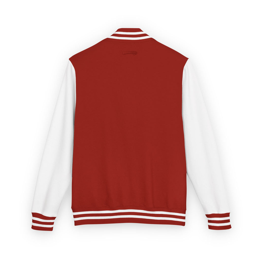 Letterman Jacket — Christian Girl Autumn Floral Chest Design