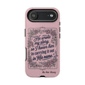 Floral Scripture iPhone Case — “He Wrote My Story” Christian Phone Case