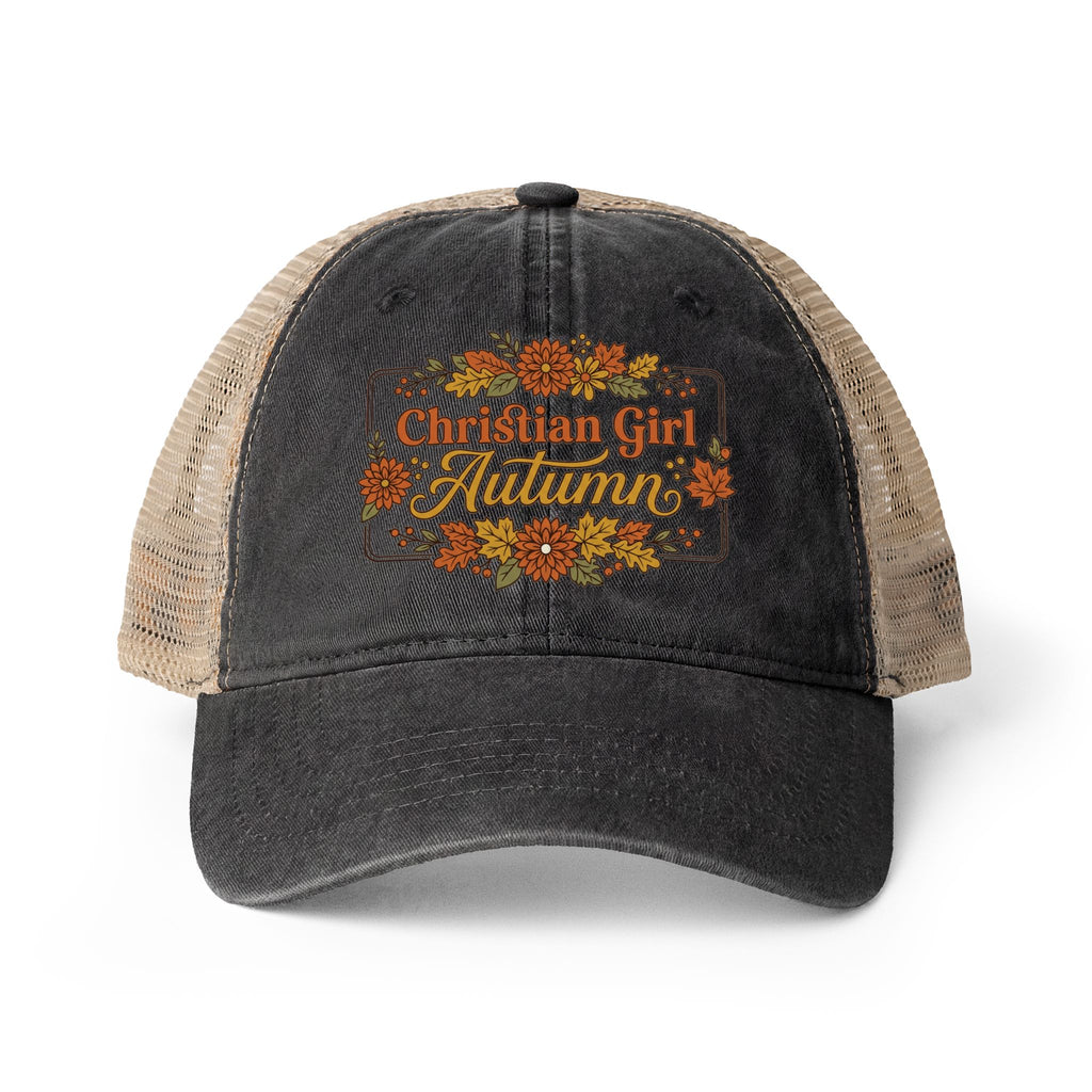Women's Washed Mesh-Back Cap