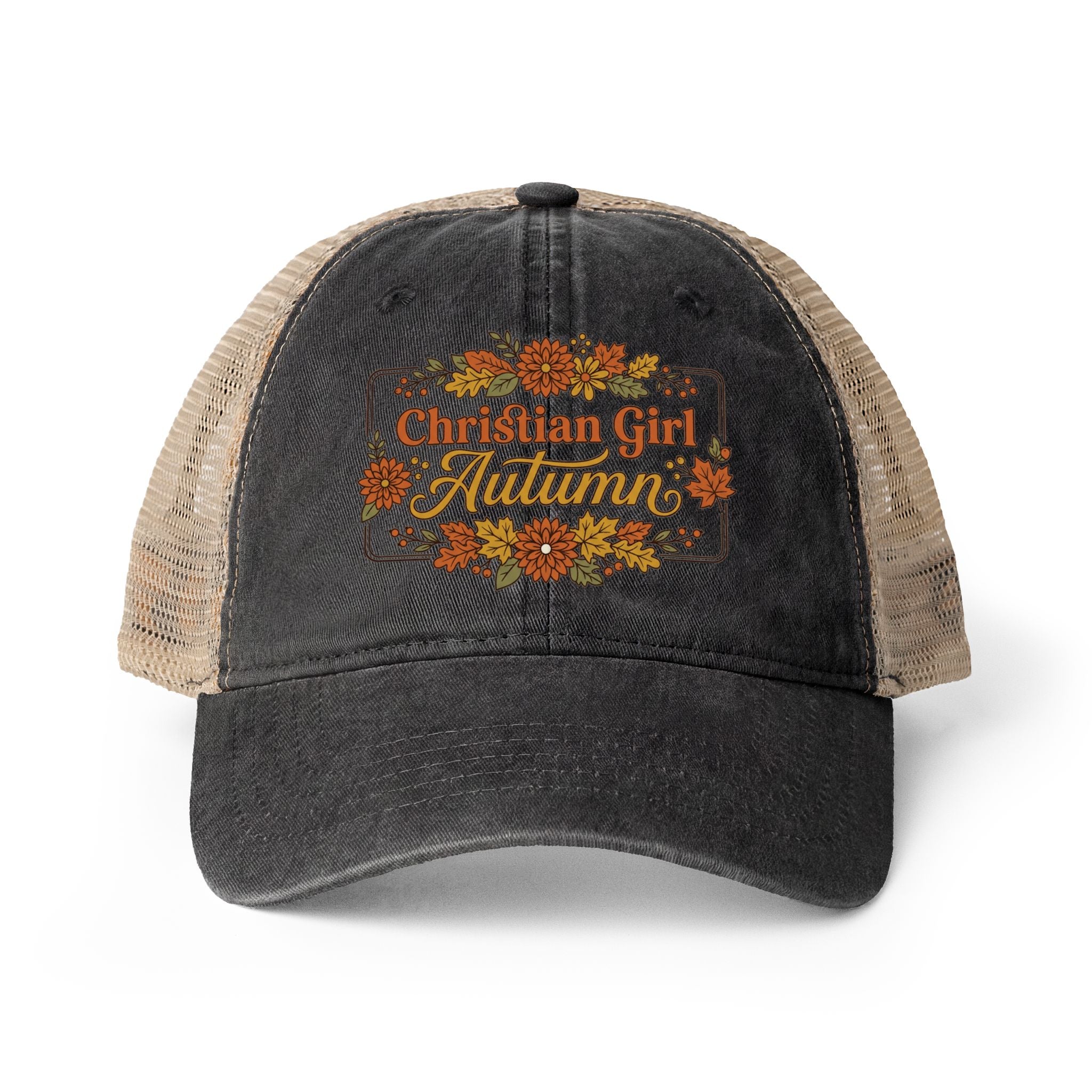 Women's Washed Mesh-Back Cap