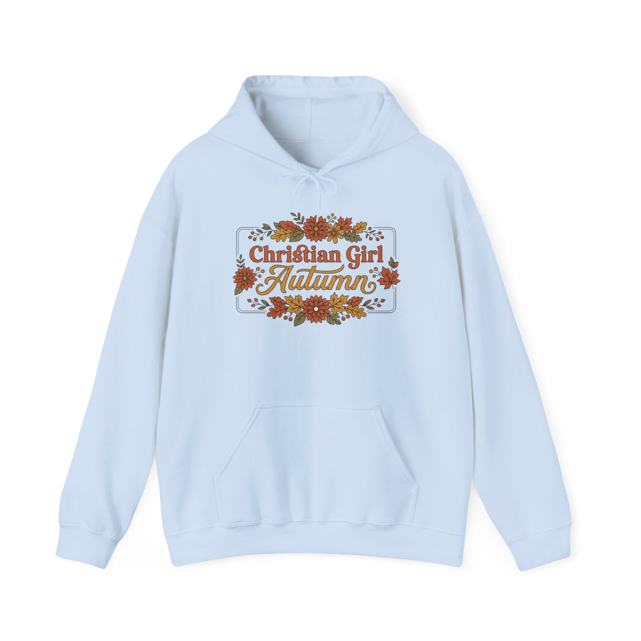 Faith & Family Heavyweight Hoodie — Cozy Christian Sweatshirt