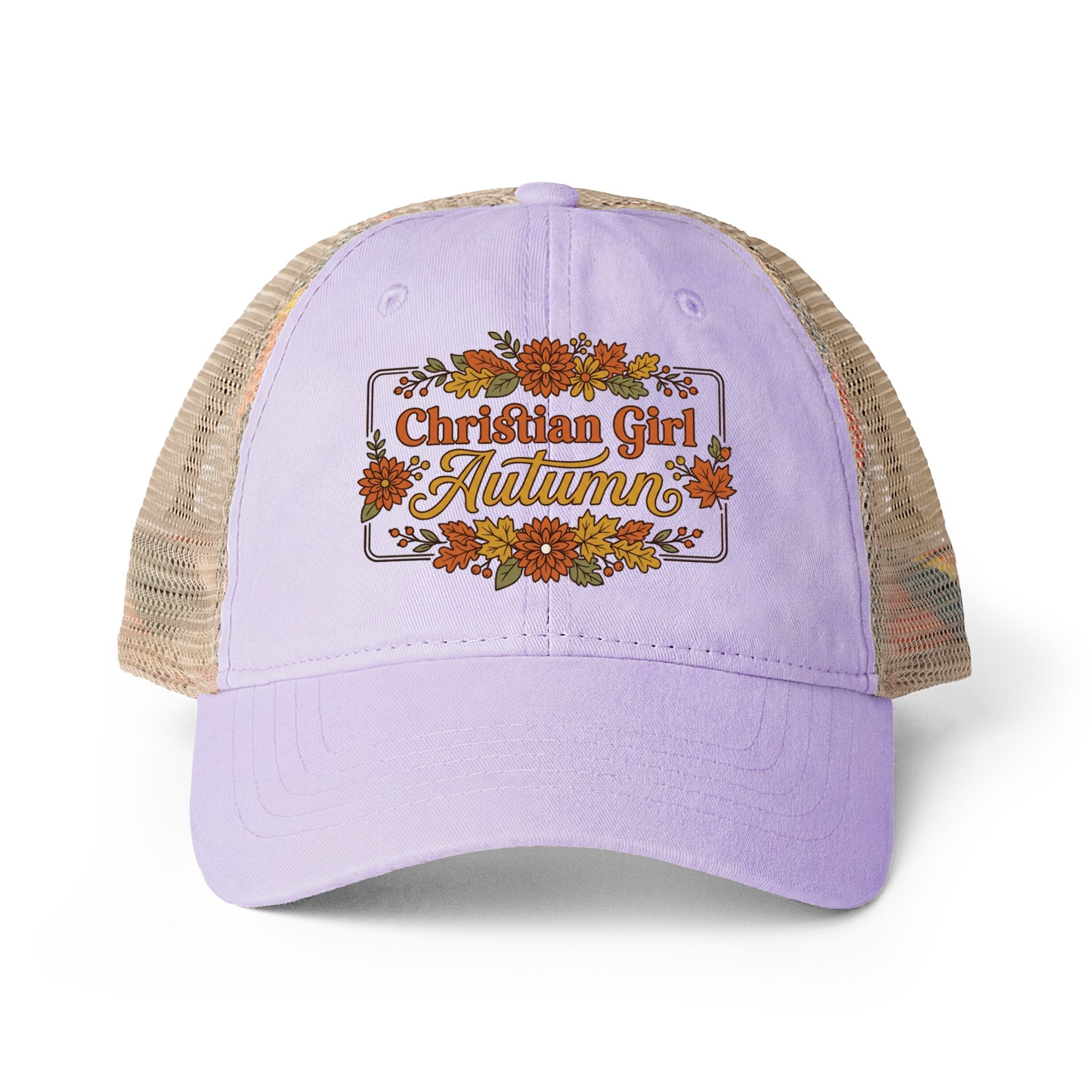 Women's Washed Mesh-Back Cap