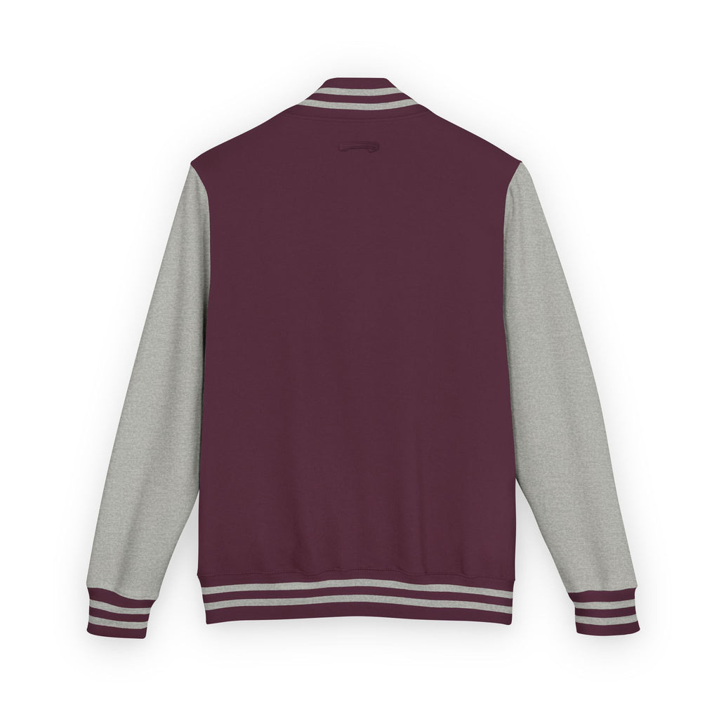 Letterman Jacket — Christian Girl Autumn Floral Chest Design