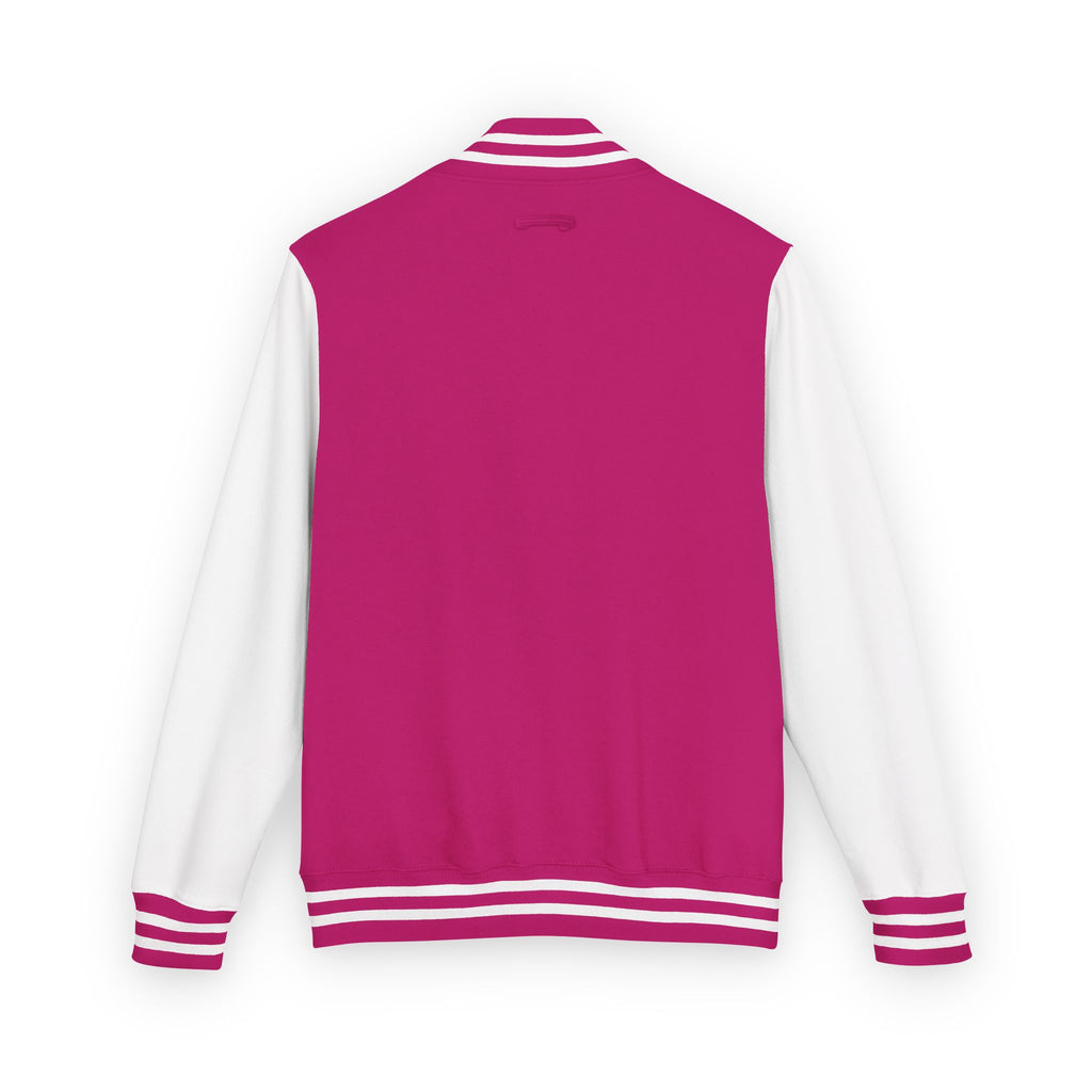 Letterman Jacket — Christian Girl Autumn Floral Chest Design