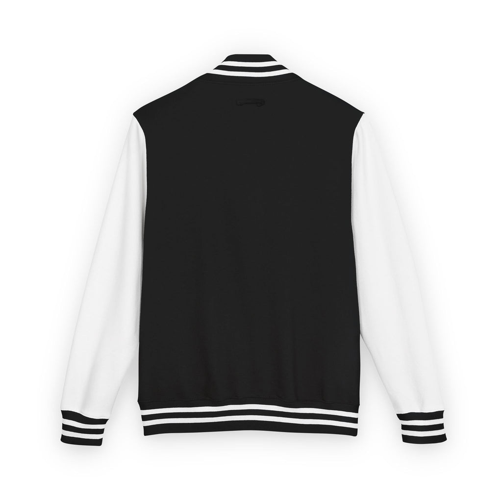 Letterman Jacket — Christian Girl Autumn Floral Chest Design