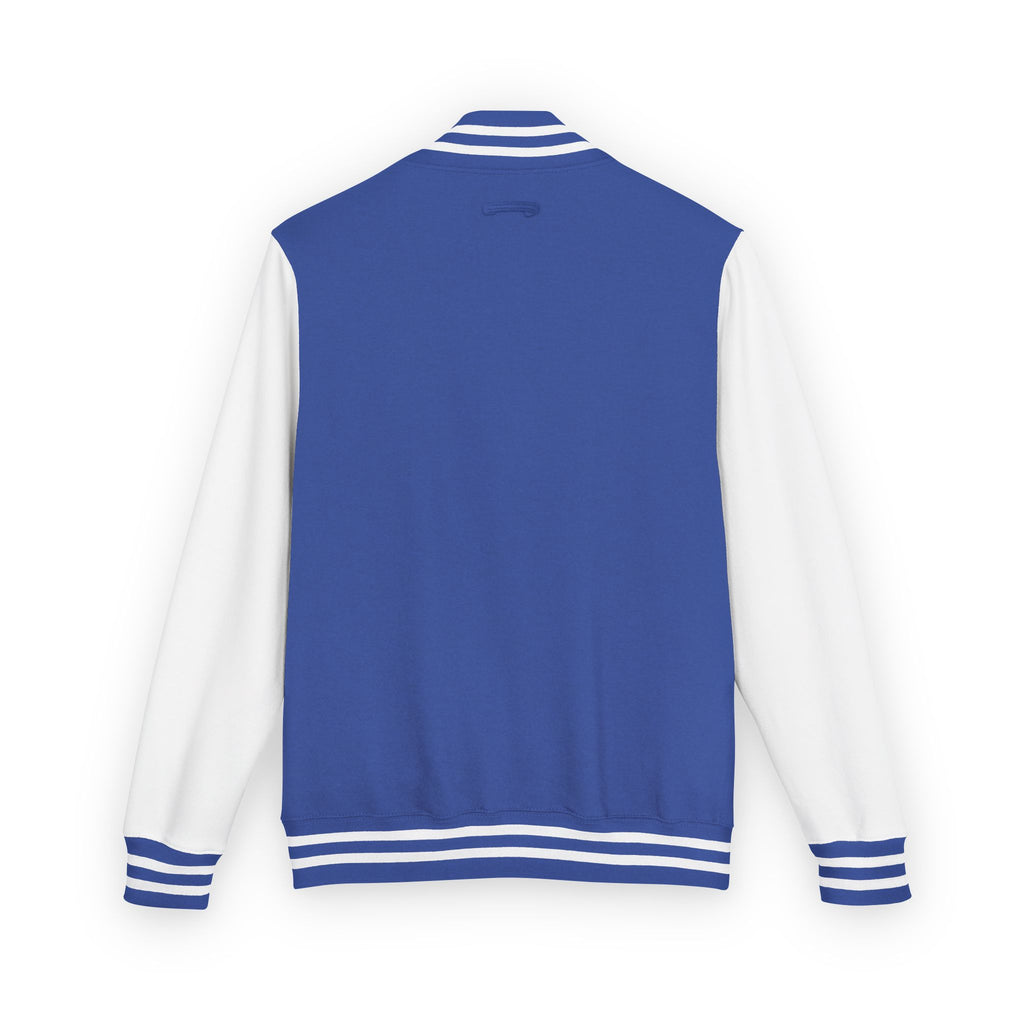 Letterman Jacket — Christian Girl Autumn Floral Chest Design