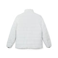 Women’s Puffer Jacket — Cozy Vintage Patch Winter Coat