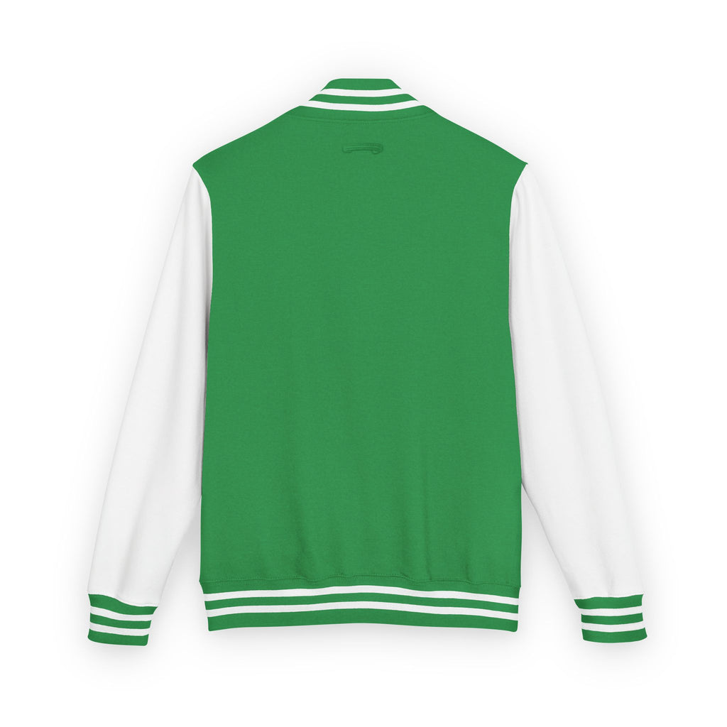 Letterman Jacket — Christian Girl Autumn Floral Chest Design