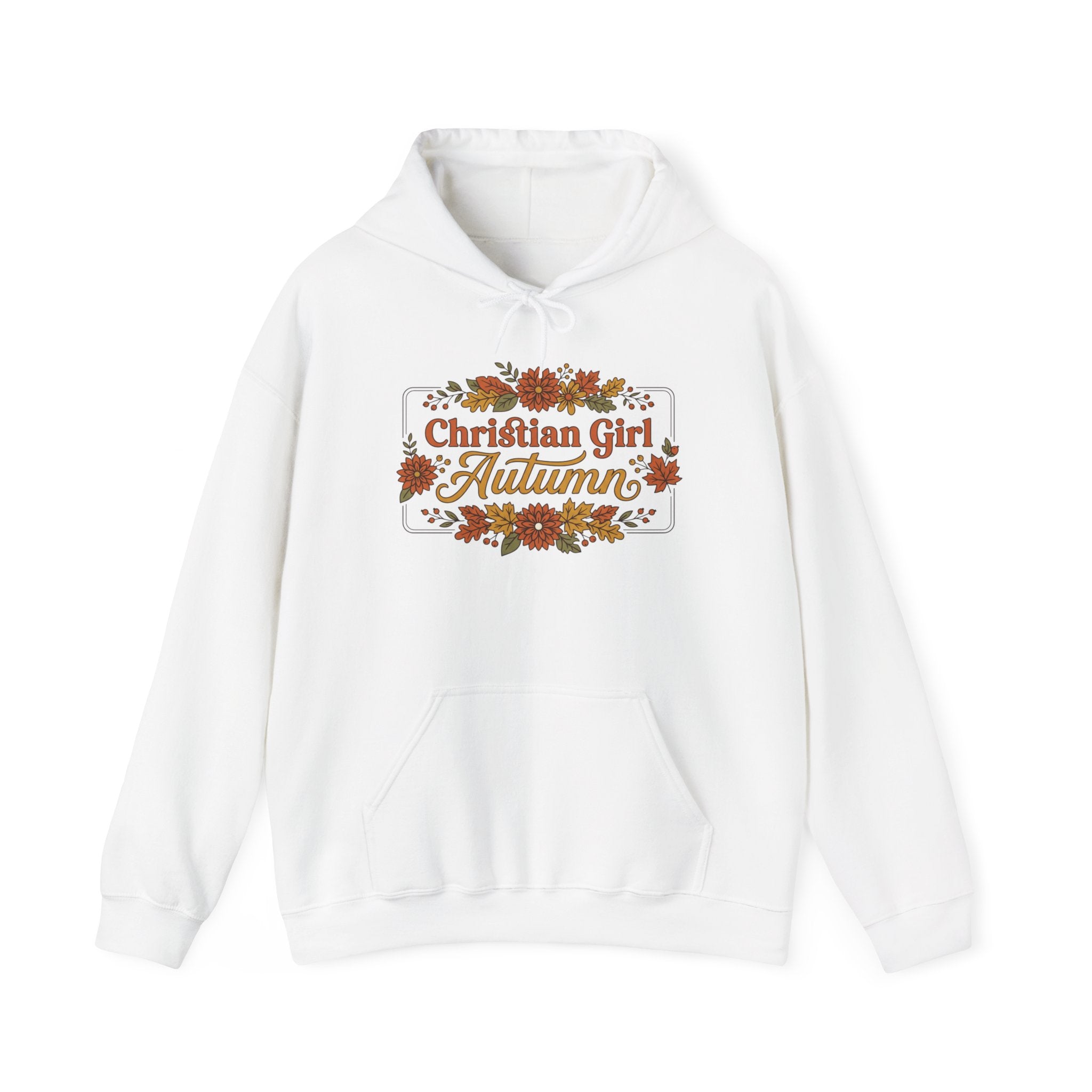 Faith & Family Heavyweight Hoodie — Cozy Christian Sweatshirt