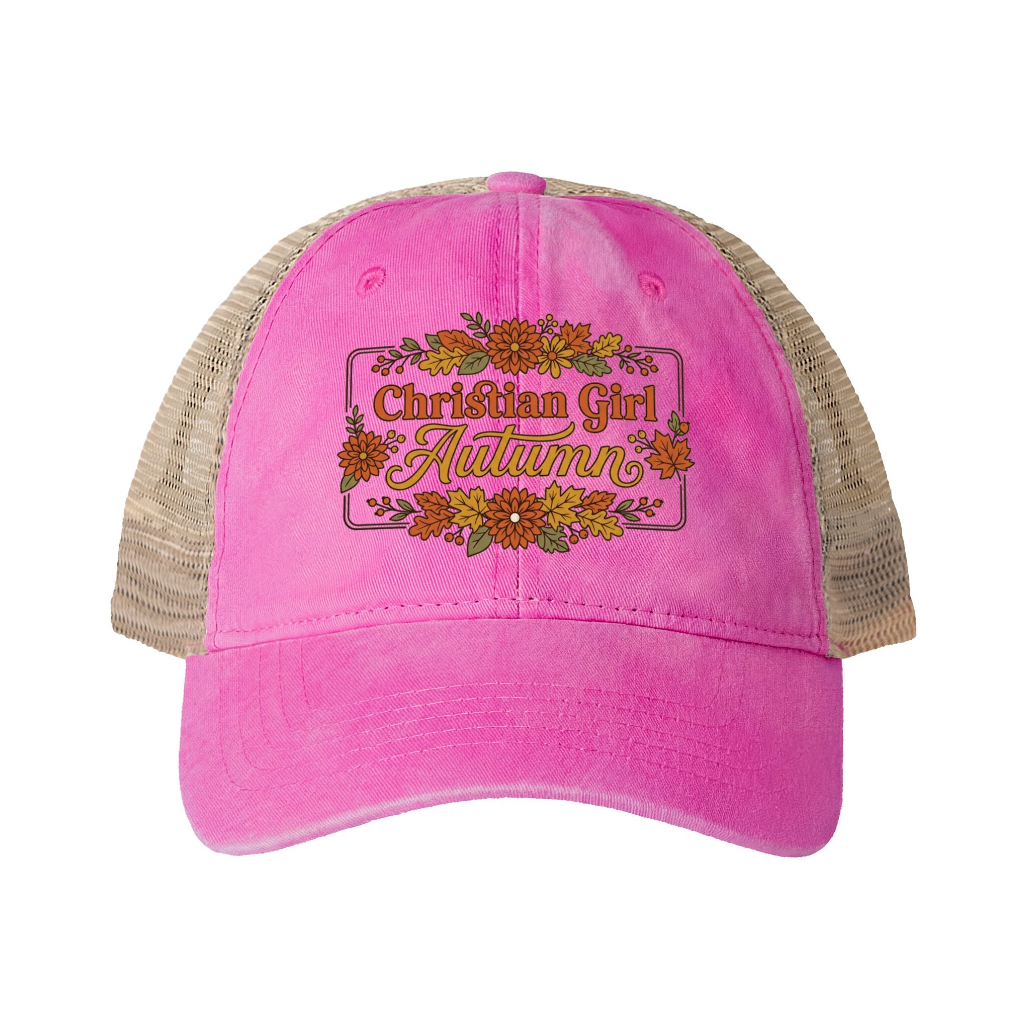 Women's Washed Mesh-Back Cap